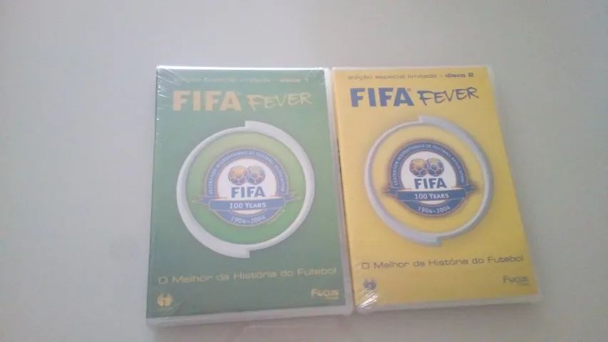 Dvd Fifa fever Volume 1 e 2