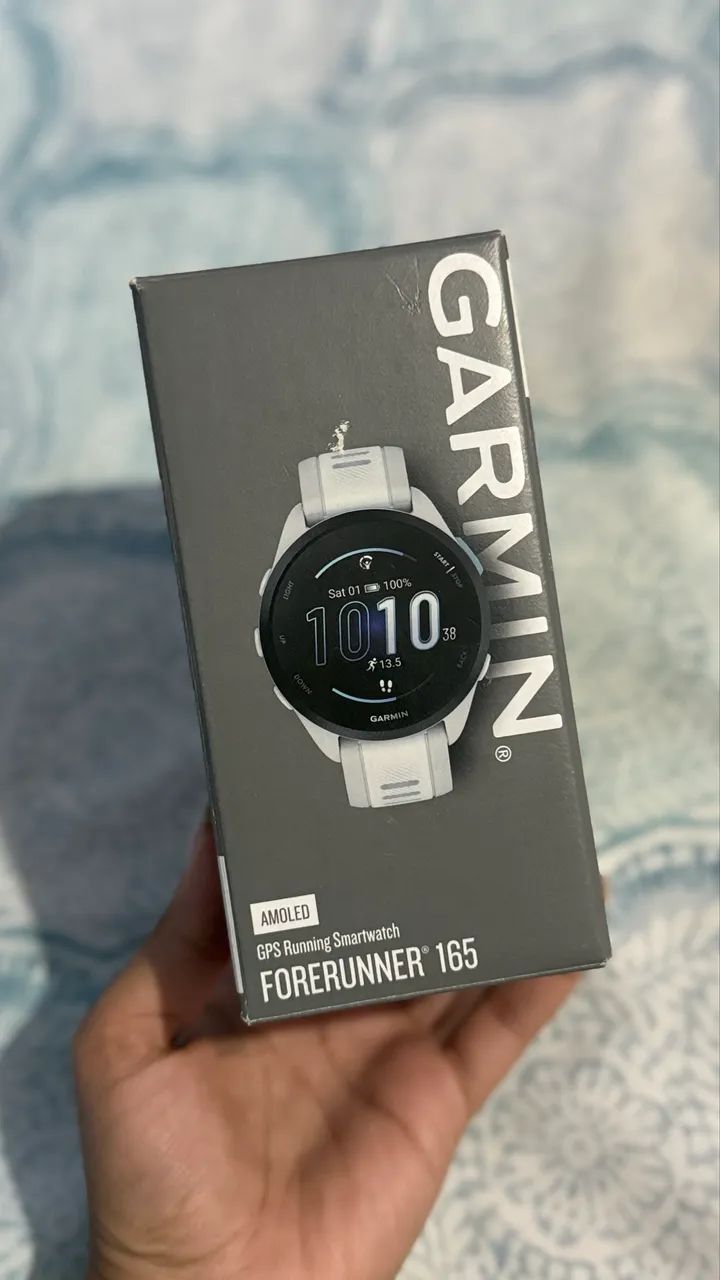 Garmin Forerunner 165 Branco AMOLED + Caixa | Excelente estado - Foto 4