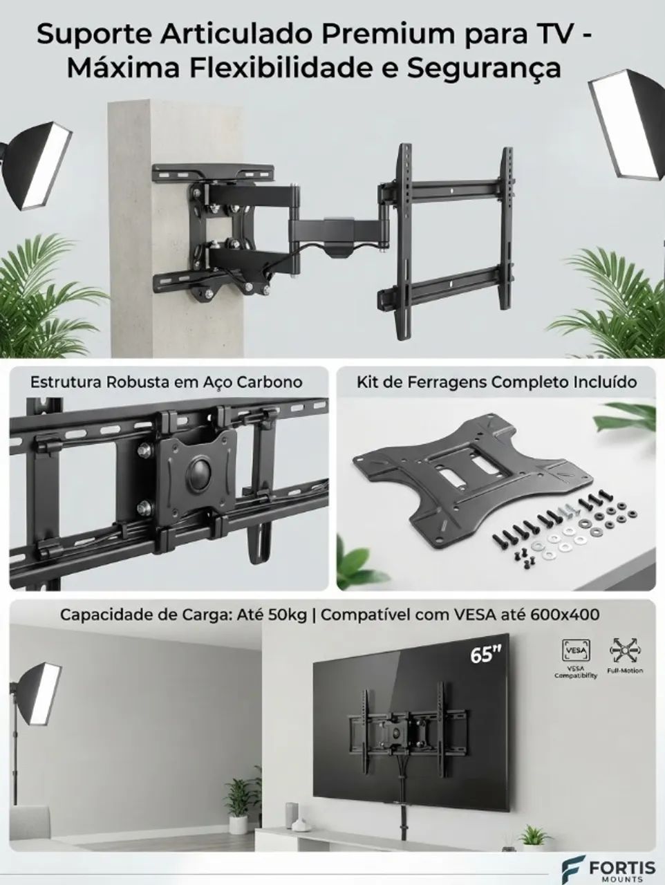 suporte para televisão