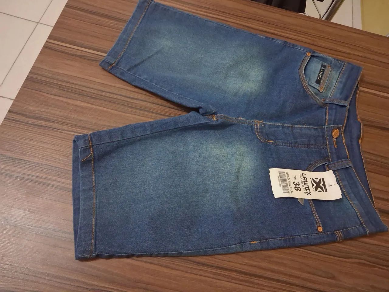 BERMUDA JEANS MASCULINO  - Foto 4