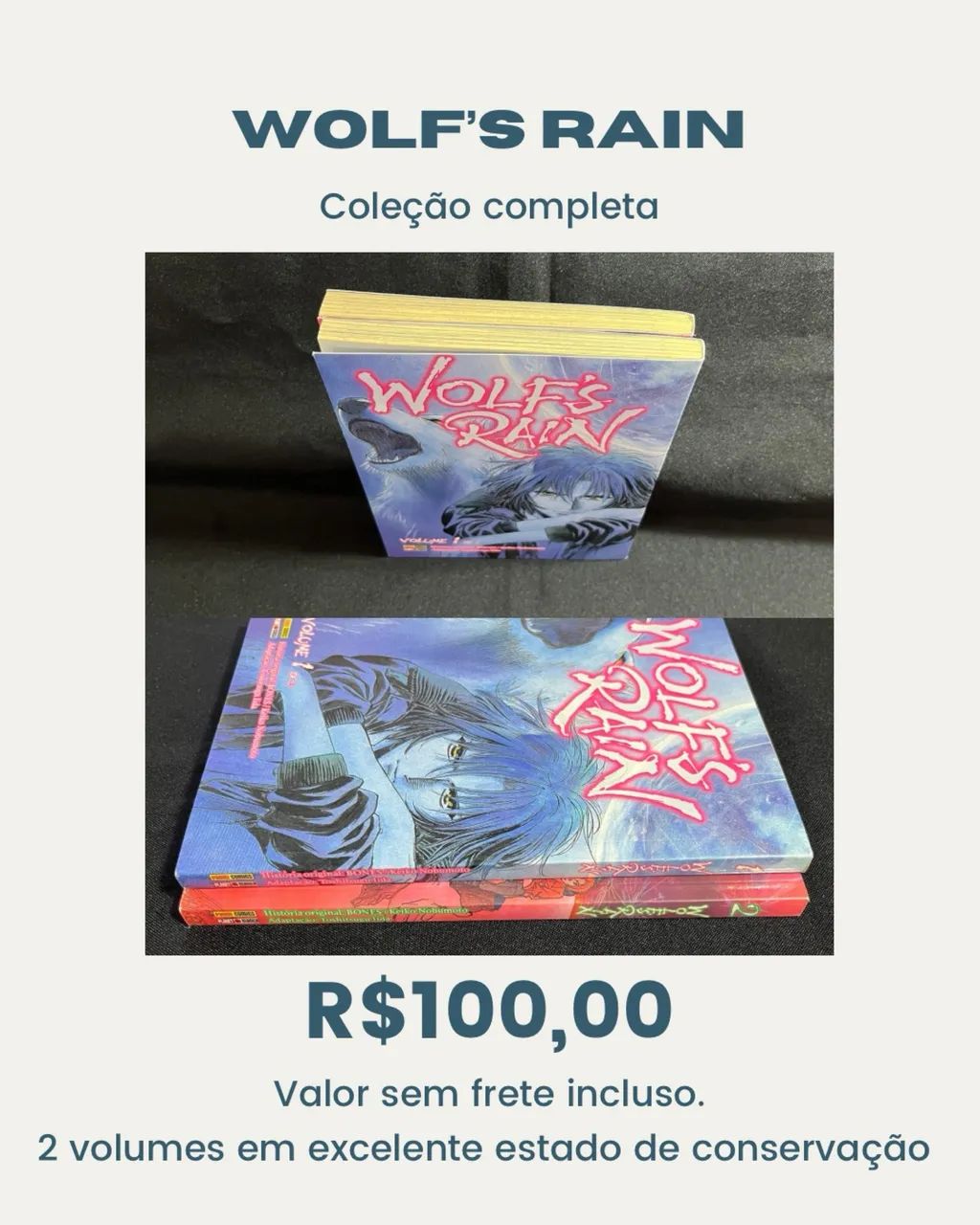Coleção completa wolfs rain mangá  - Foto 2