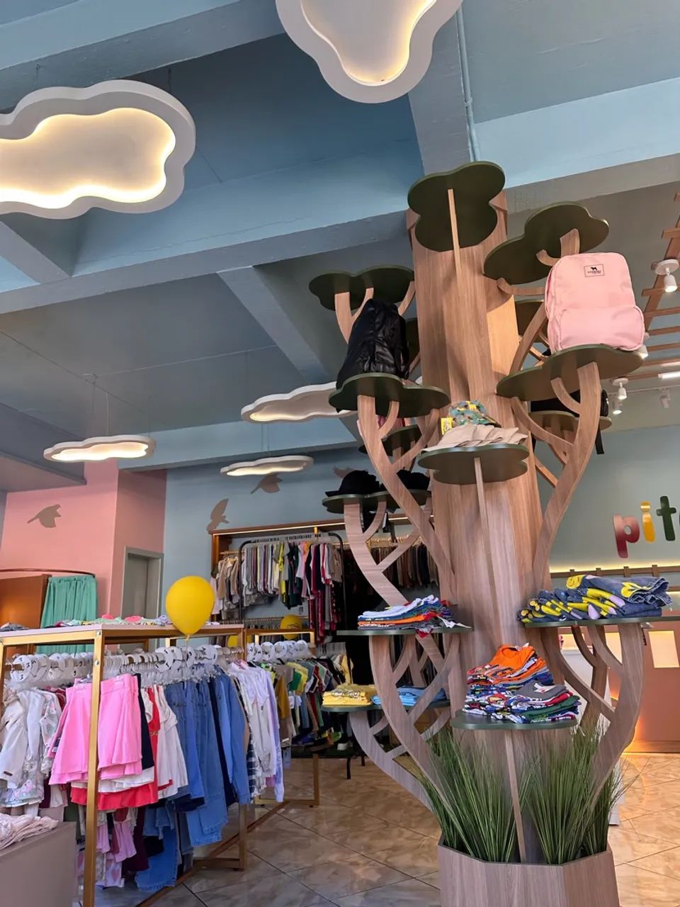 Loja infantil lúdica 