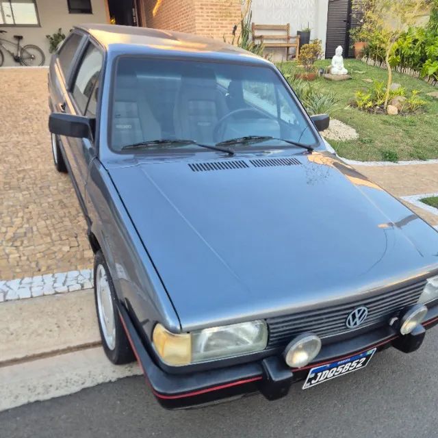 VW GOL GTS Placa preta