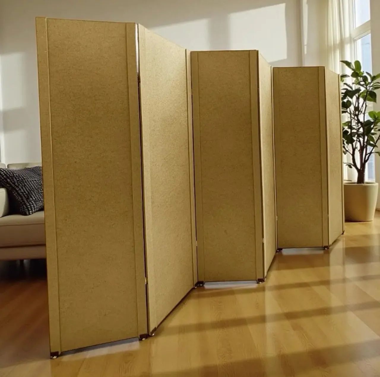 Biombo 6 folhas MDF