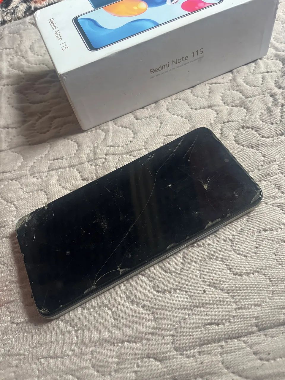 Redmi note 11s, tela quebrada  - Foto 2