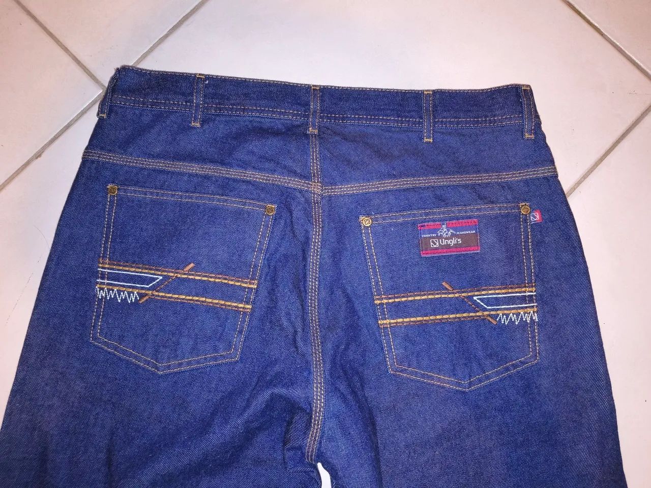 Calca jeans reta  - Foto 3