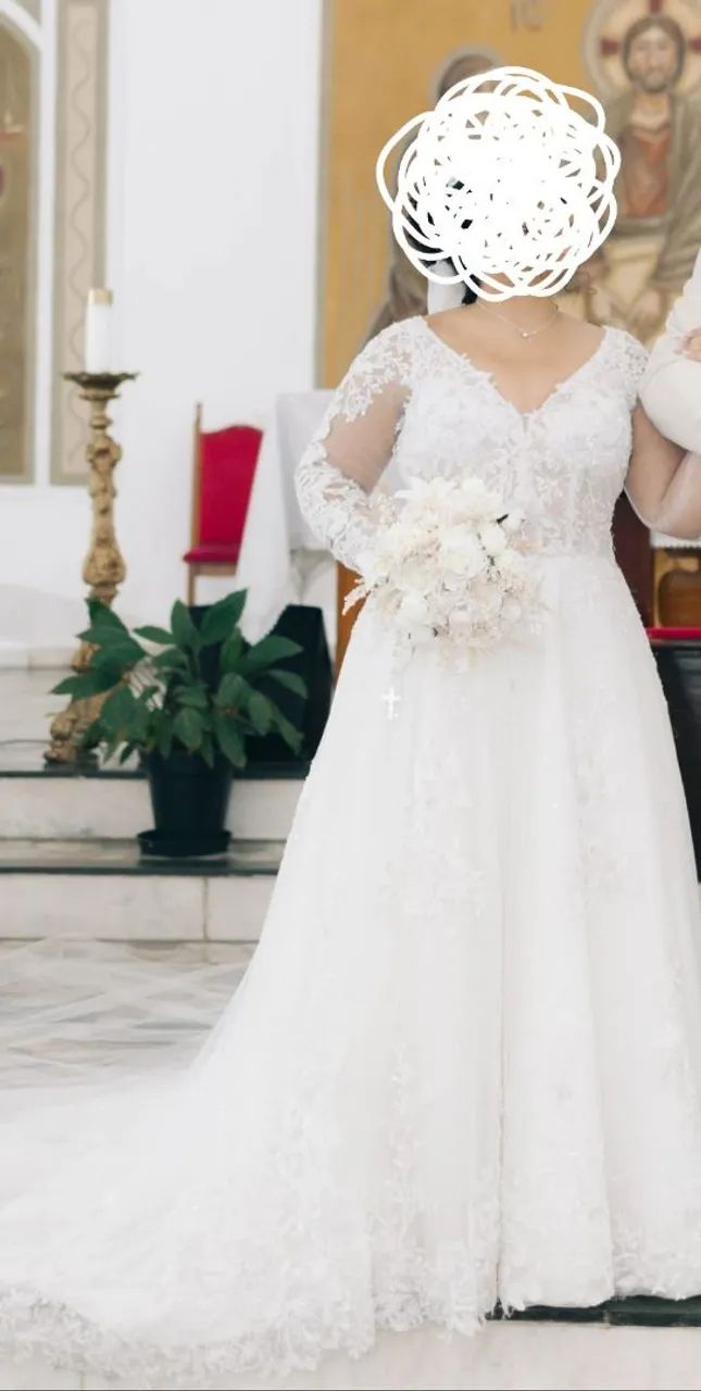 Vestido de noiva Off White - Foto 3