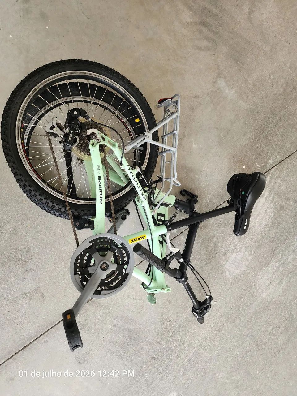 Bicicleta Dobrável  - Foto 2