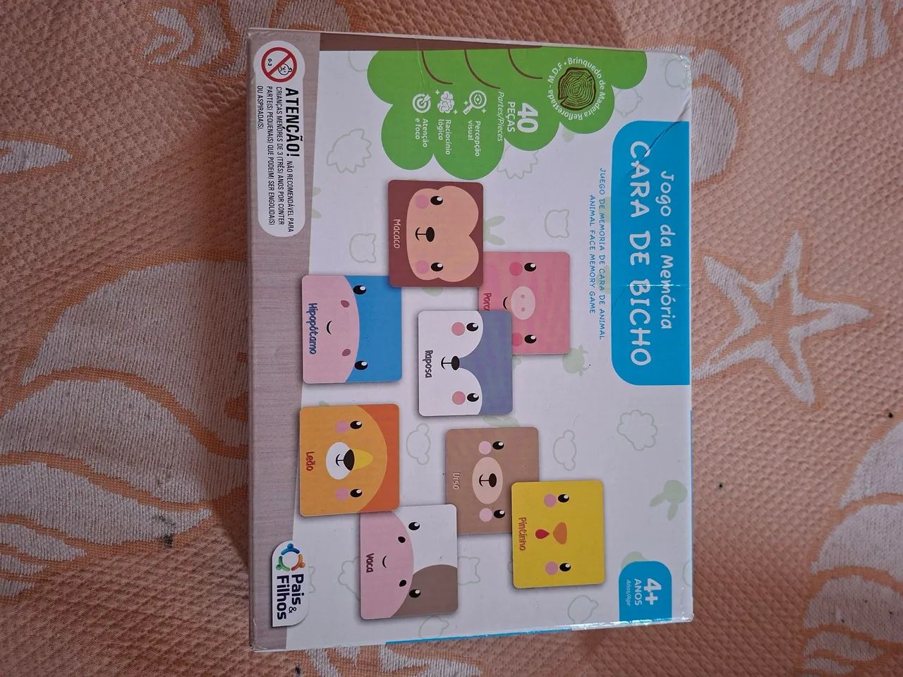 Jogo da memória infantil