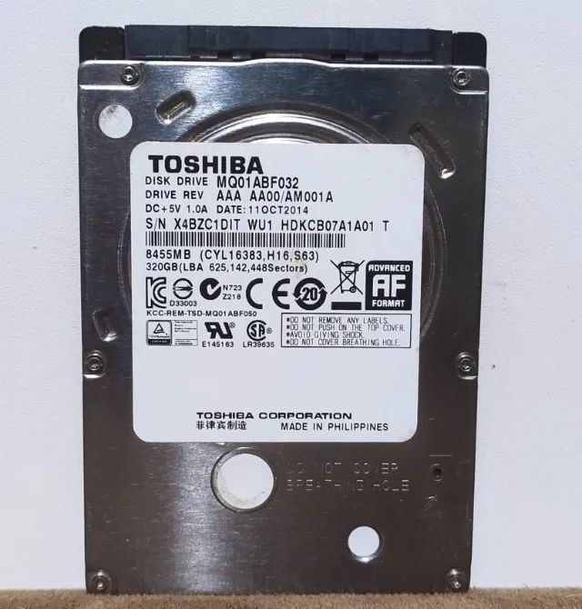 Hdd Sata 320GB 2,5" PS2 PS3 Xbox 360 Notebook - Hd Usados Funcionando Perfeitamente - Foto 3