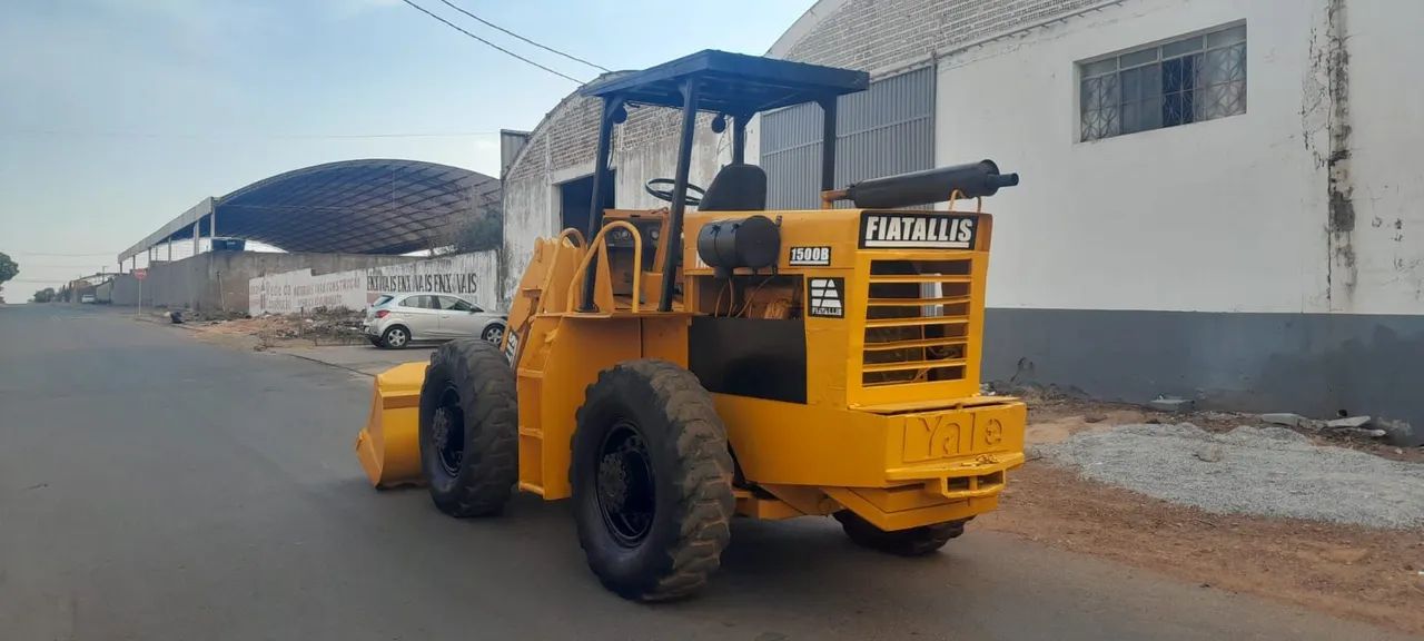 pá carregadeira fiatallis 1500b - Foto 3