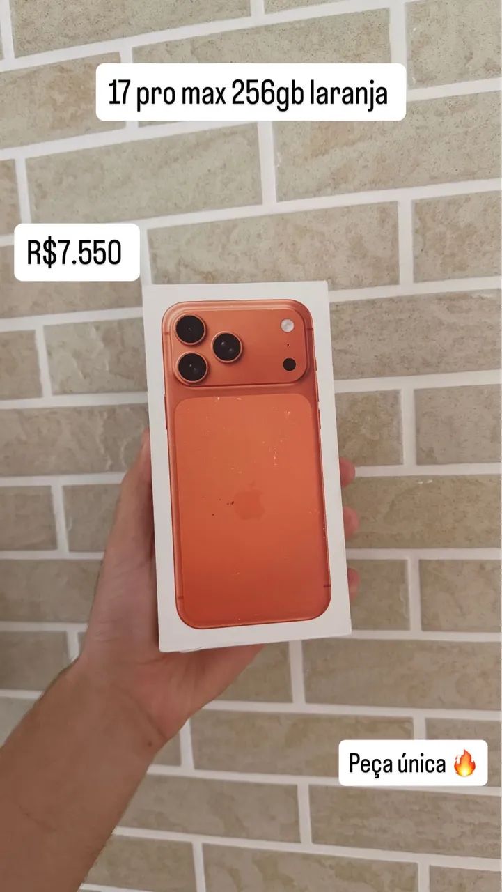 17 pro max 256gb lacrado  - Foto 2