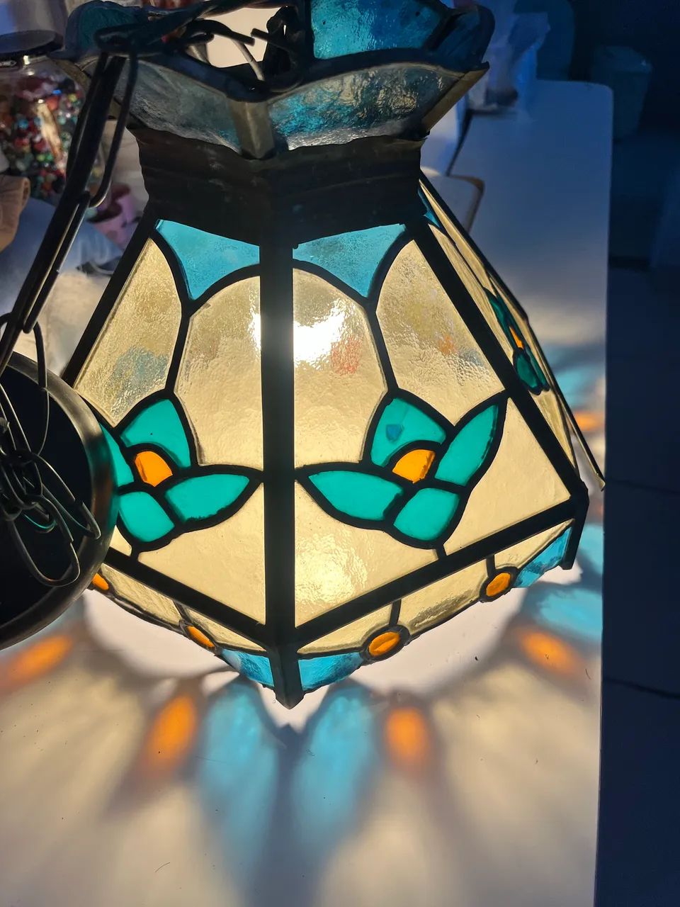 Lustre vitral 
