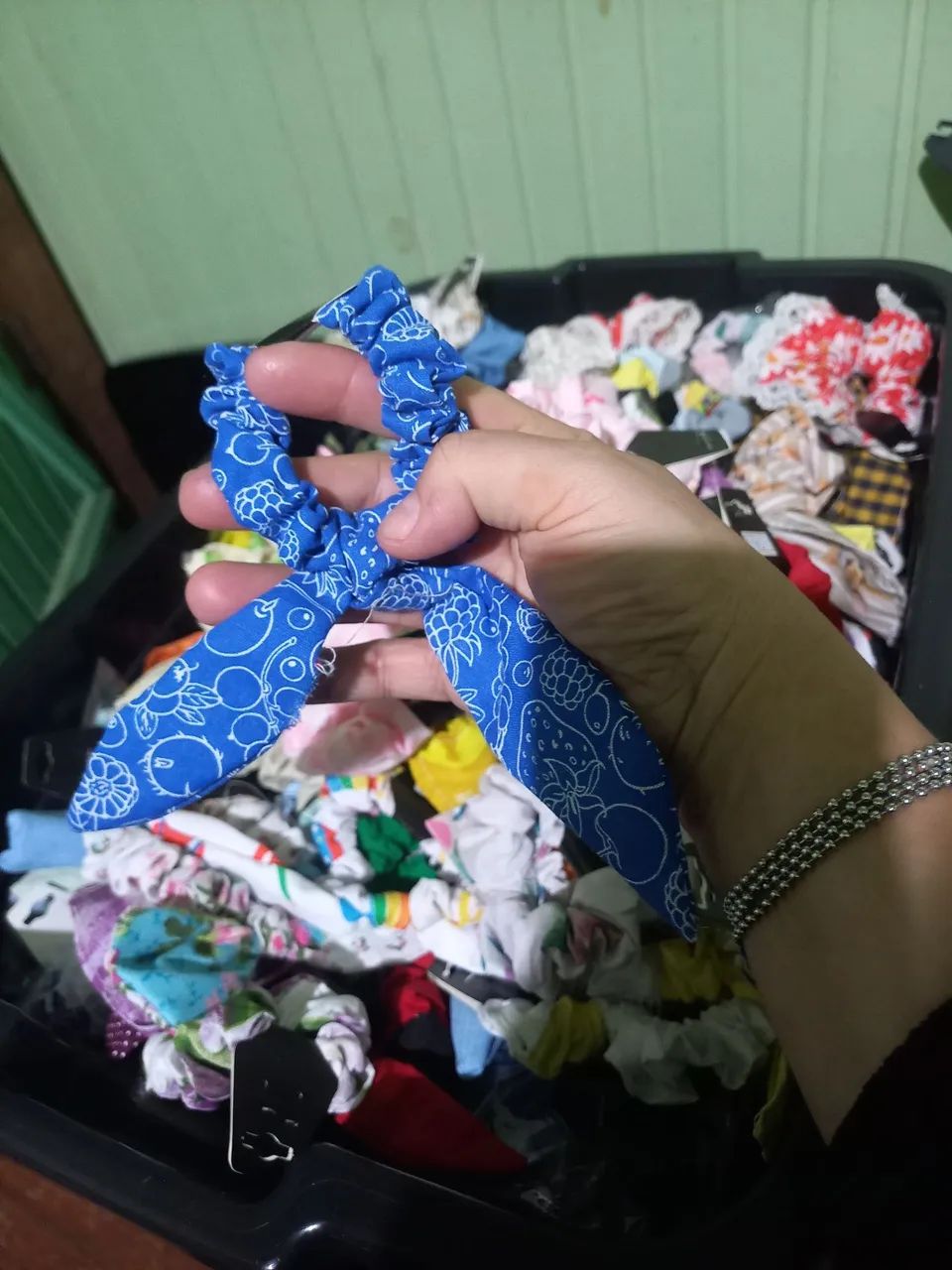 Kit com 50 rabicos de tecido - Foto 3