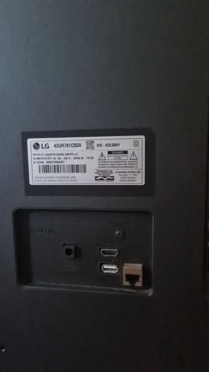Tv 43 lg smart 4k - Foto 4