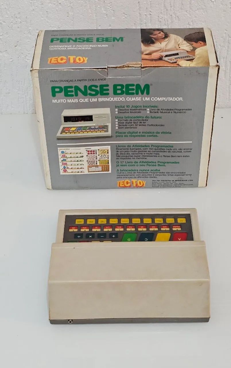 jogo pense bem tectoy anos 80/90 - Foto 4