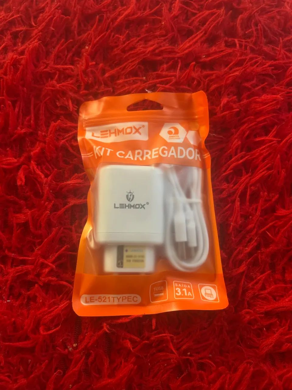 Kit carregador iPhone 