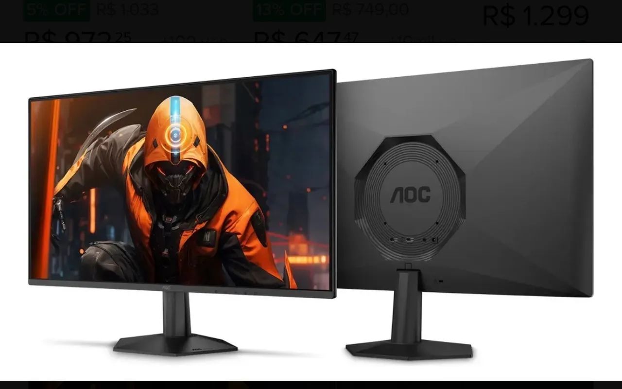 Monitor Gamer AOC AGON 27 Polegadas NOVO Lacrado  - Foto 5