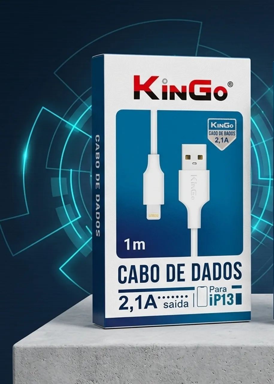 Cabo para Carregamento e Transferência de Dados USB / IPHONE