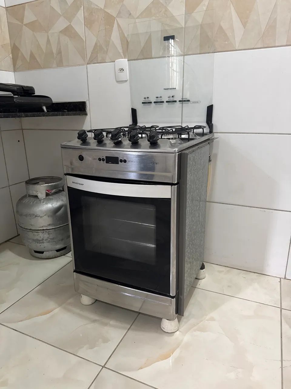Fogão Brastemp Clean inox  - Foto 4