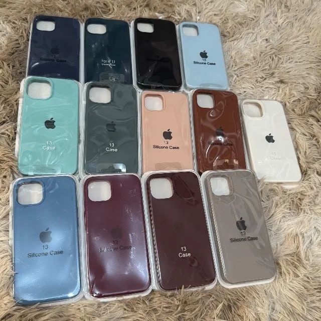 PROMOÇÃO DE CAPINHAS de Silicone iPhone com logo para iPhone (Leia) - Foto 4