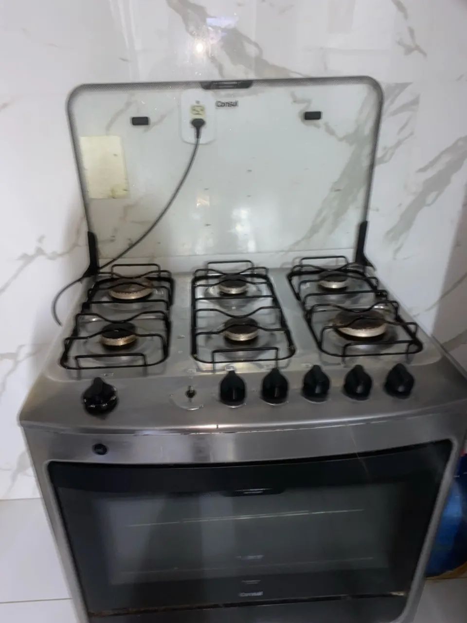 Fogão consul  6 boca inox - Foto 2