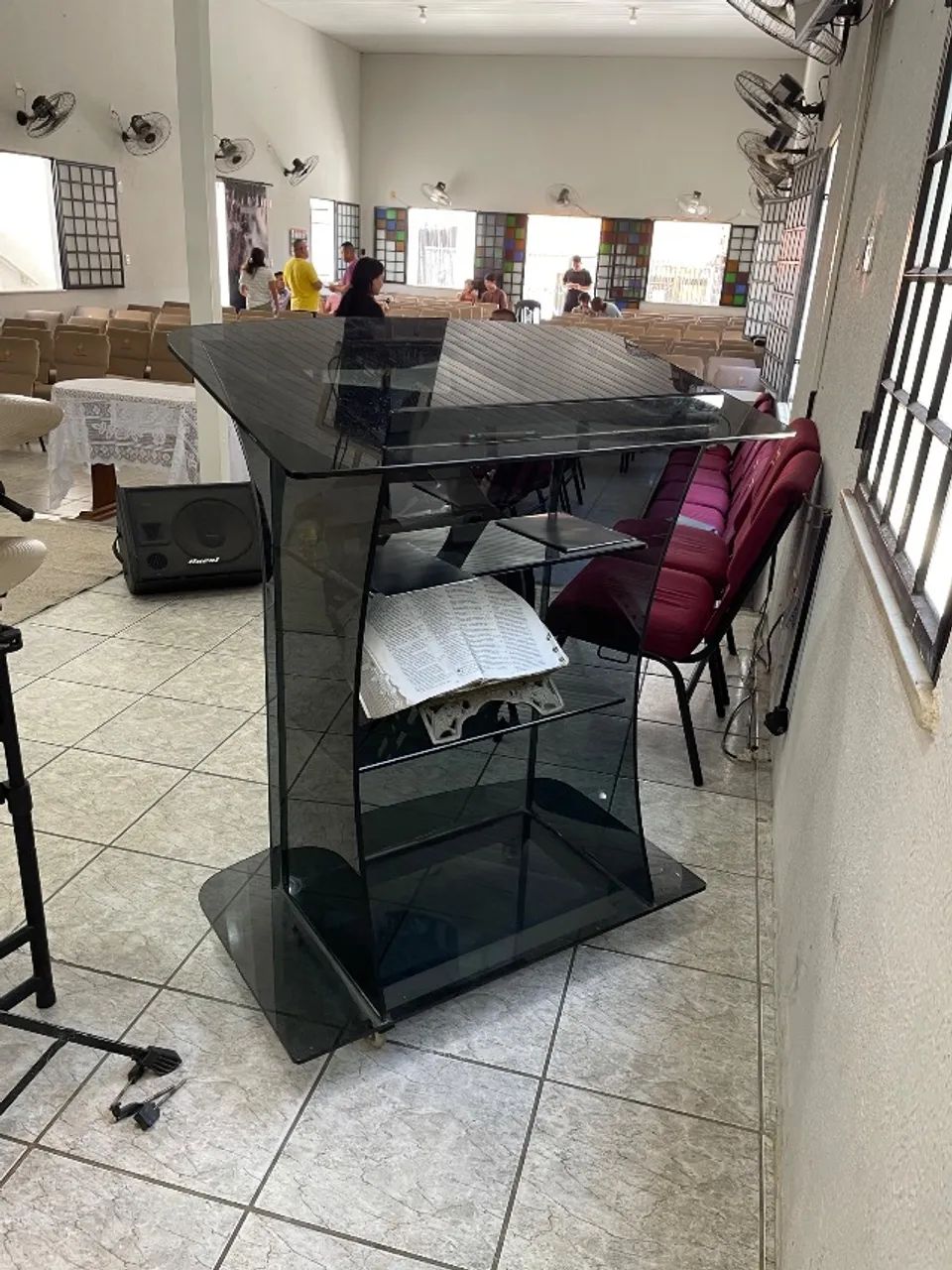 Púlpito vidro temperado  - Foto 3