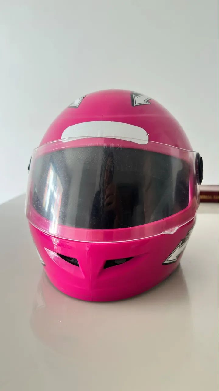 Capacete Rosa tamanho 54 - Foto 5