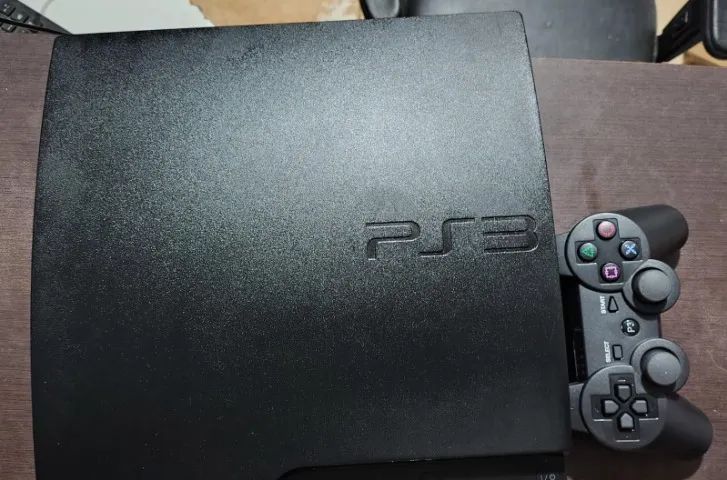 Playstation 3 slim com 1 controle - Foto 3