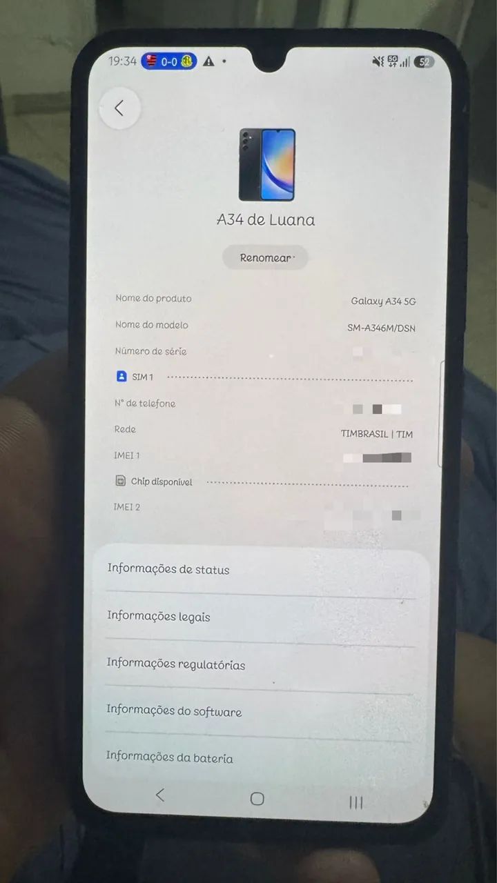 Galaxy a34 5g 128gb preto - Foto 4