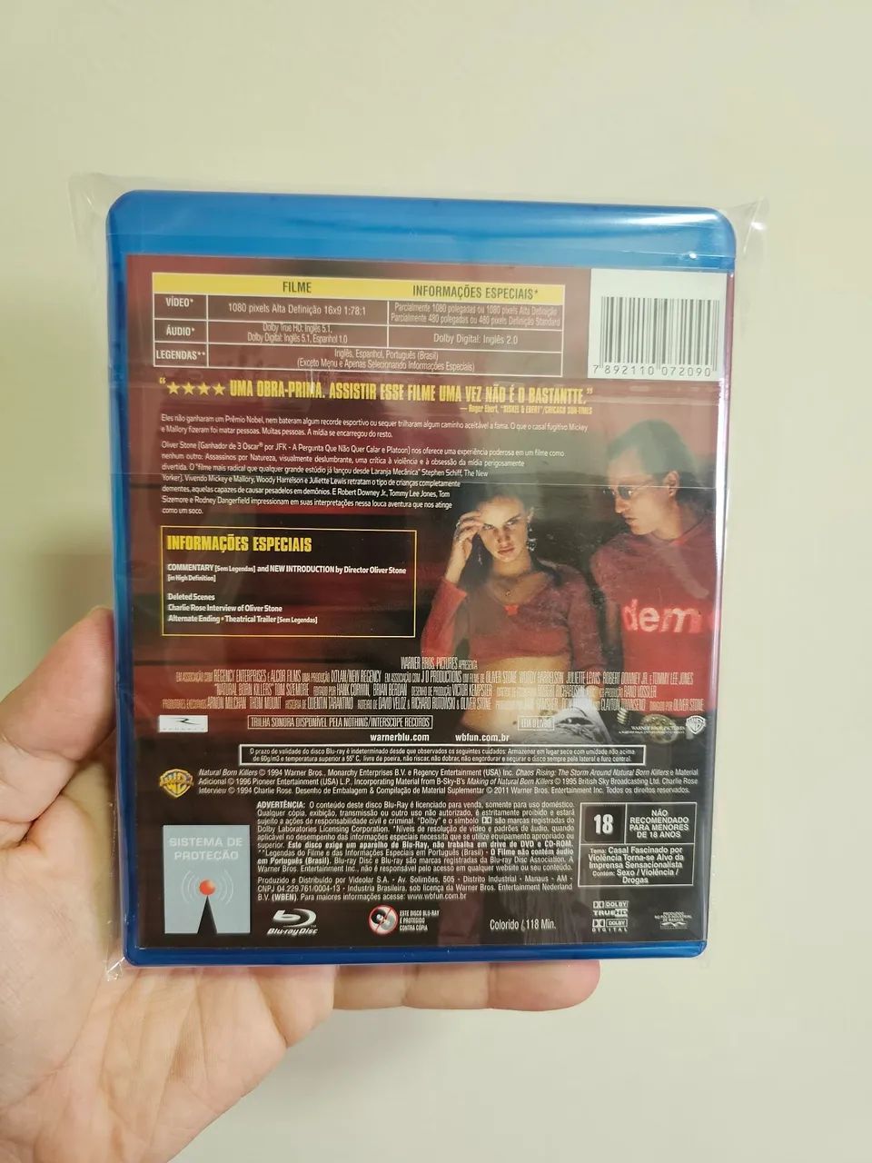 Assassinos por natureza (Blu-ray) Raro - Foto 2