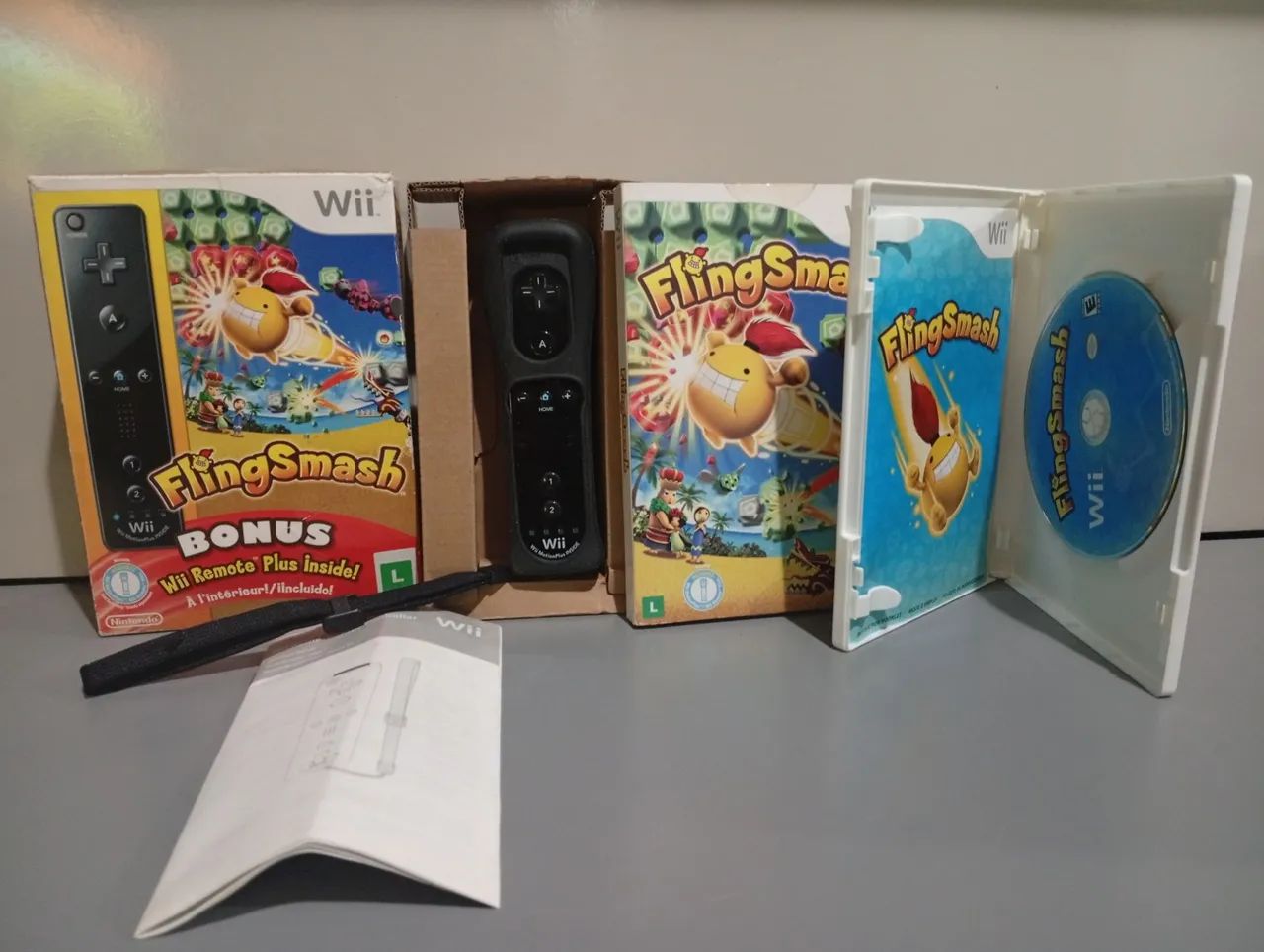 Box flingsmash wii