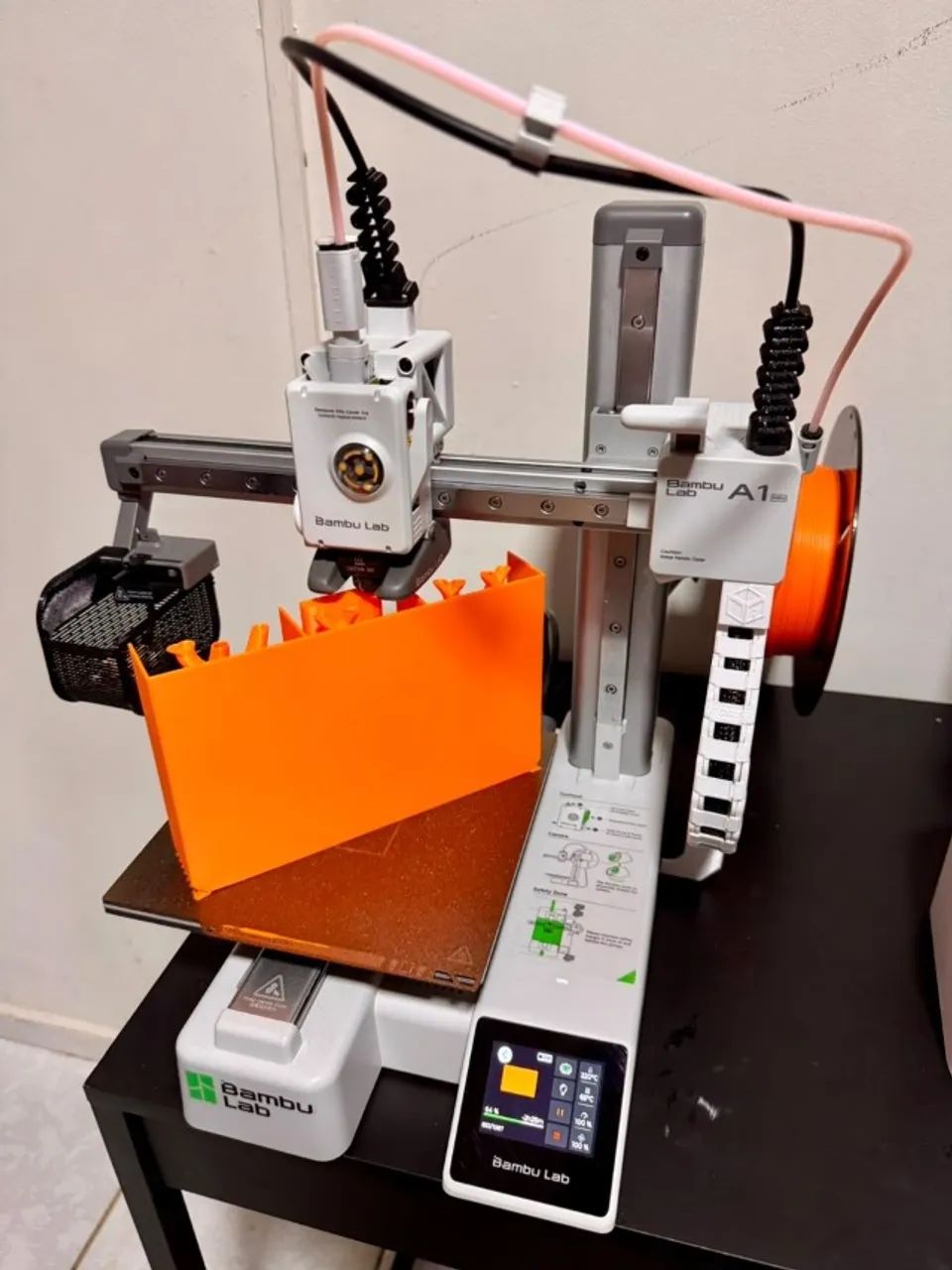 Impressora 3D Bambu Lab A1 Mini - Pouco Uso + Upgrades - Foto 2