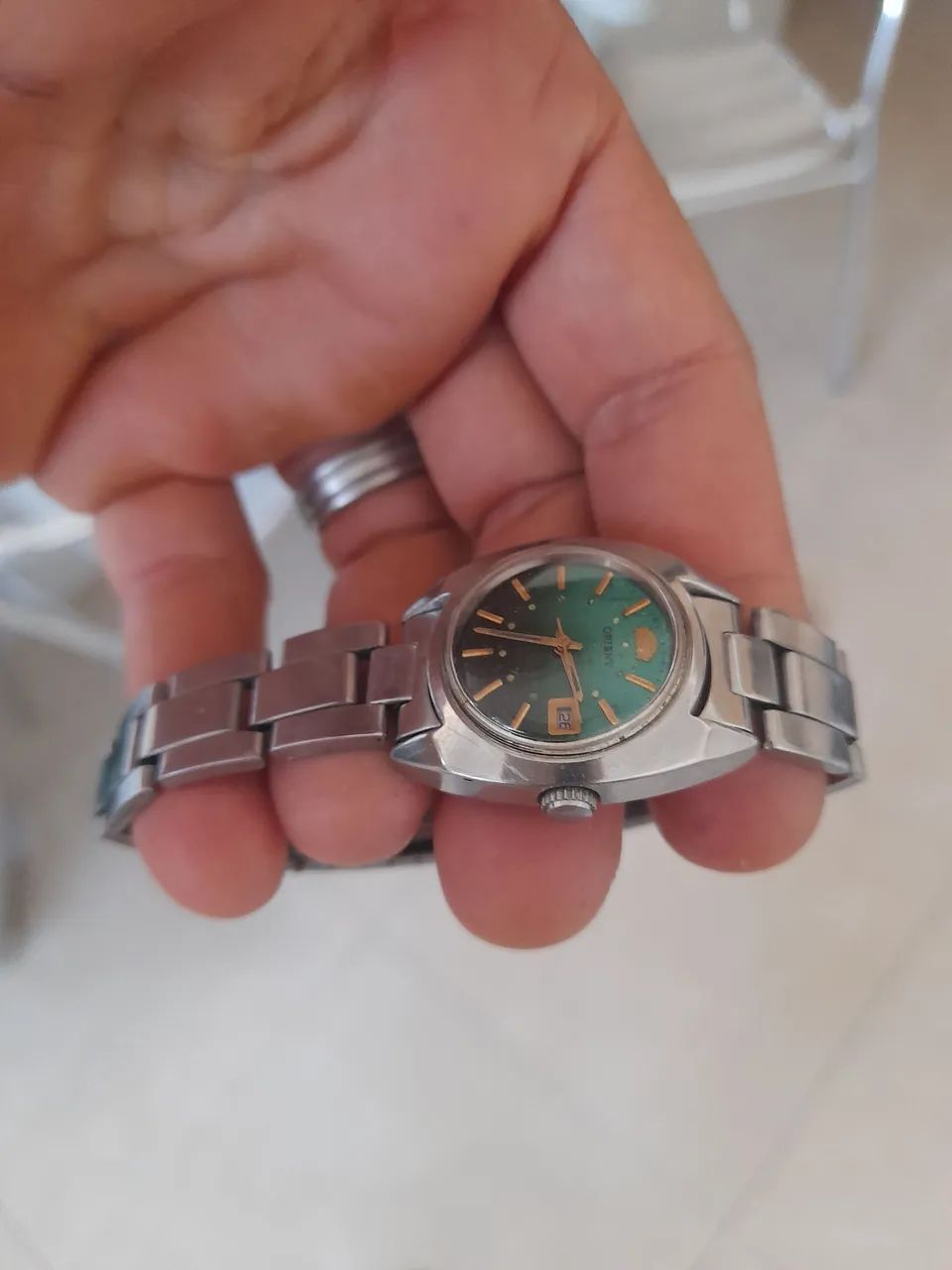Vendo um relógio orient automático feminino  funcionando perfeitamente  - Foto 3