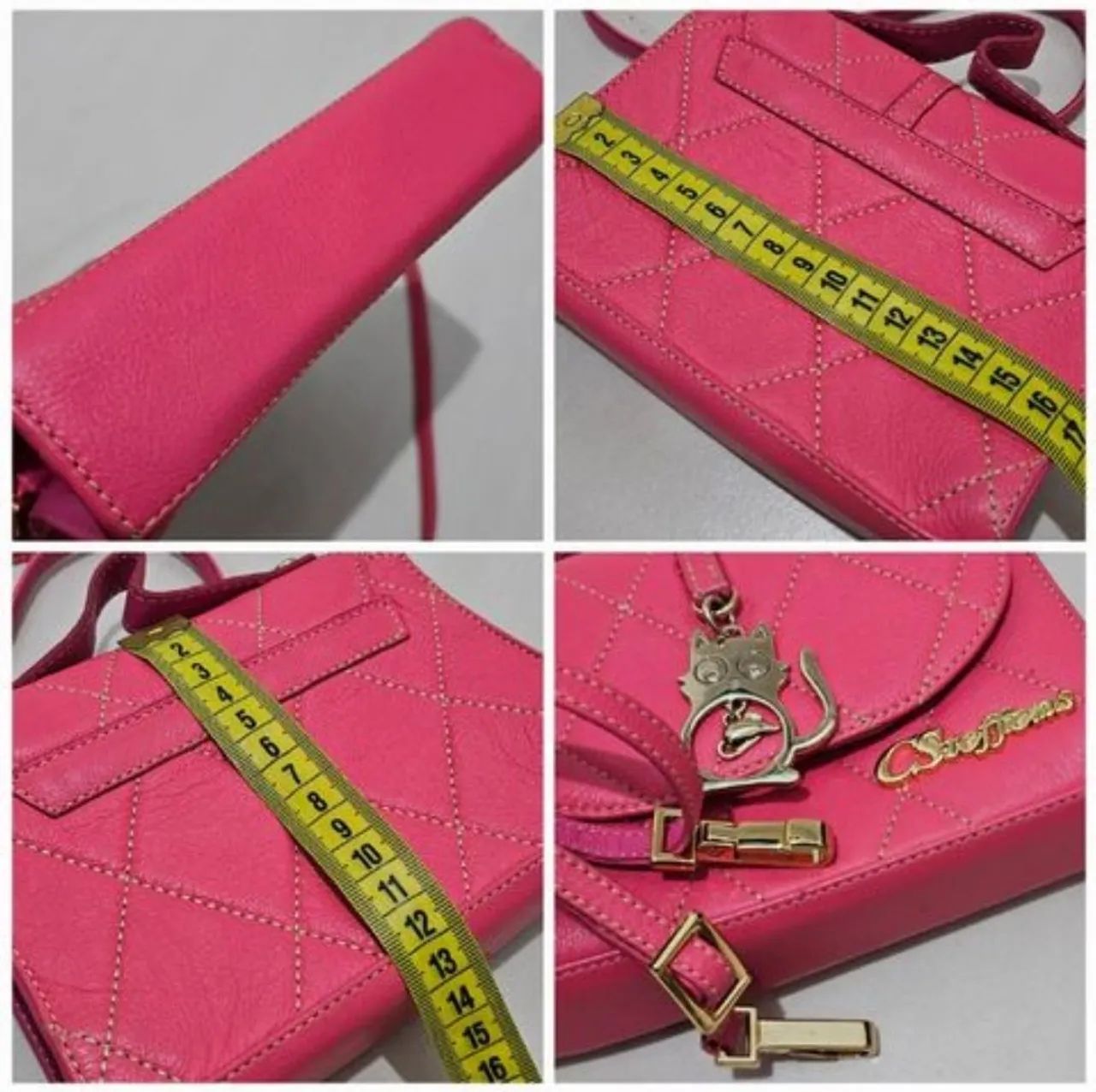 Bolsa carmen steffens | rosa tiffany | original | usada - Foto 3