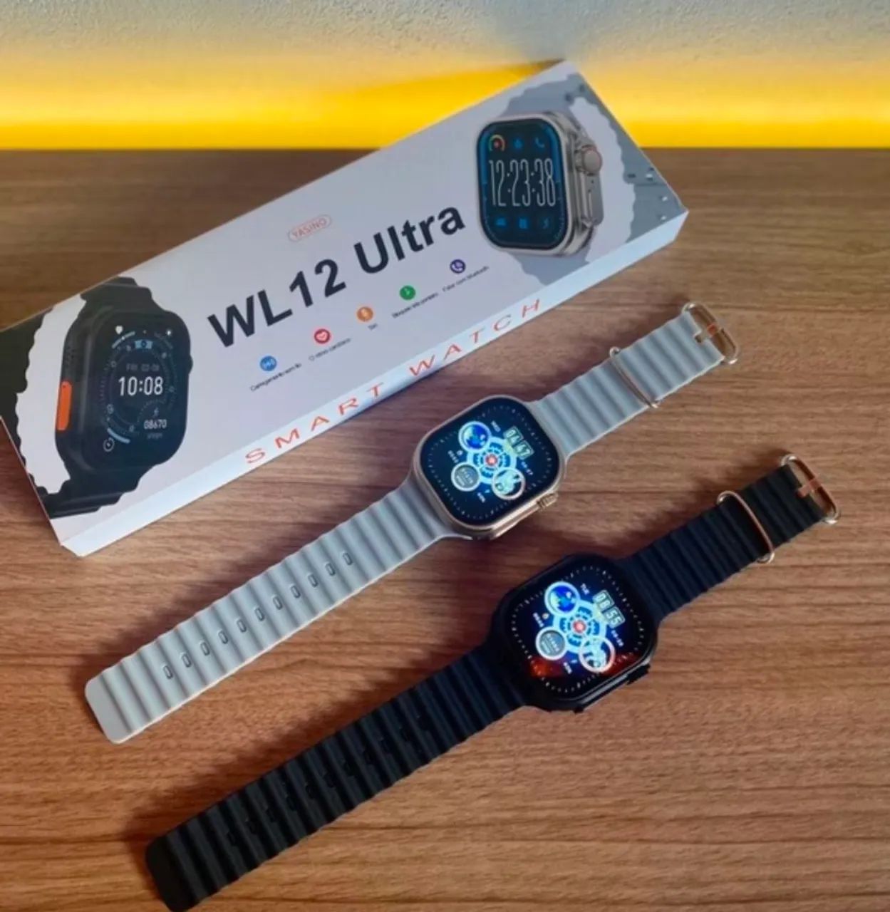Smartwatch ultra com pulseira Extra  - Foto 2