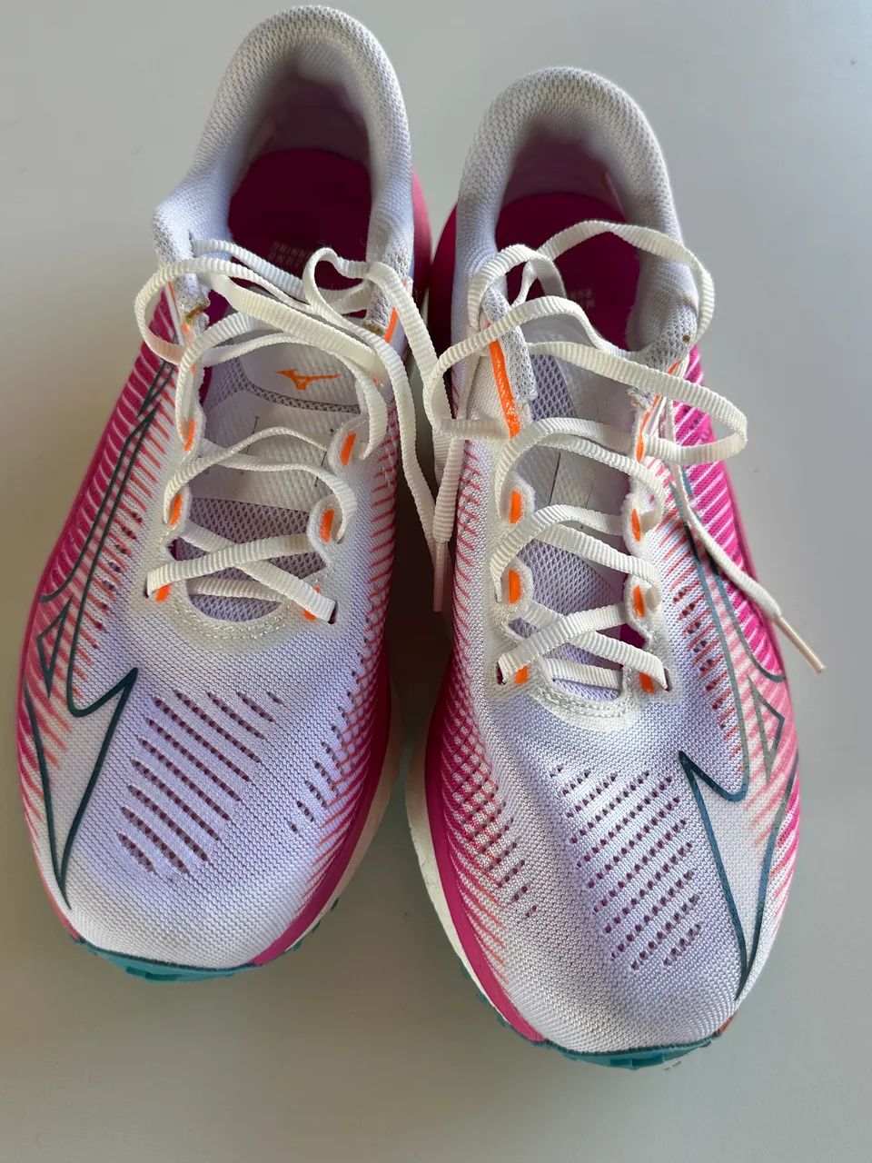 Tênis mizuno wave rebellion pro placa de carbono 37 - Foto 5