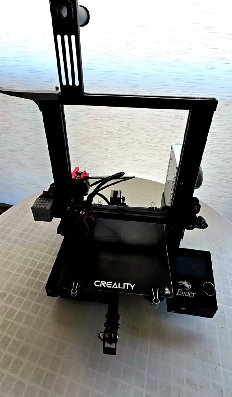 Impressora 3D Creality Ender 3 - Pouco usada, e Sensor BLTouch (3D Touch). - Foto 4