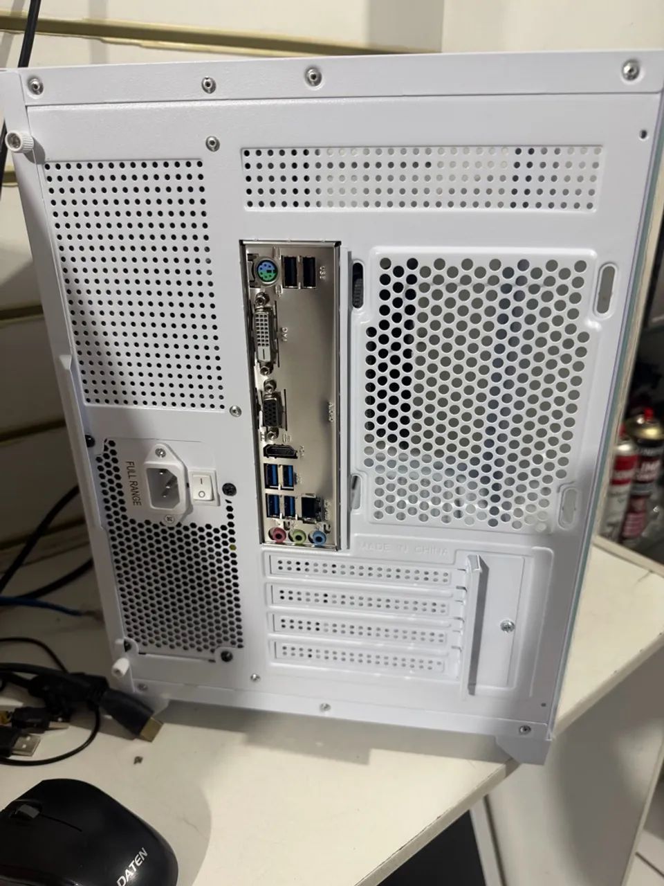 Pc Gamer AQUARIUM RYZEN 7 BRANCO LUXO 100% Novo - Foto 4