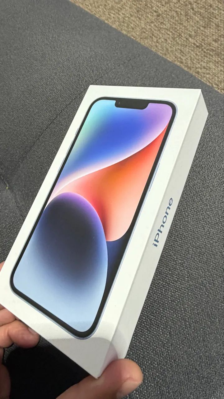 iPhone 14 Azul 128G semi novo - Foto 5