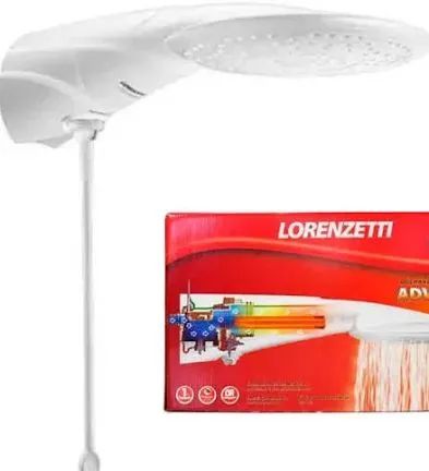 Chuveiro elétrico Advanced multi temperaturas Lorenzetti. 