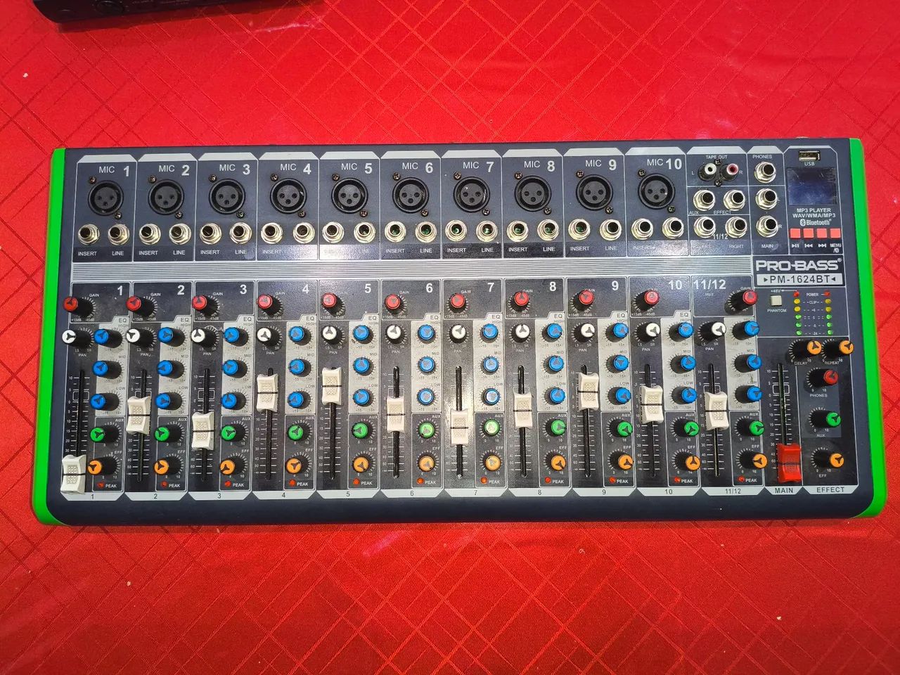 masabomaページ Mesa De Som Probass 12 Entradas Pm-1624 Usb Bluetooth<br><br><br