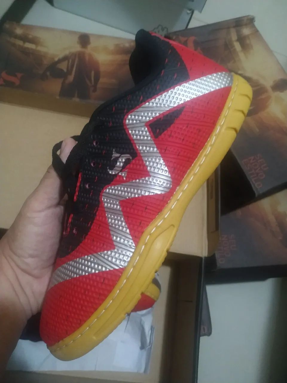 Chuteiras Futsal New Styllus  - Foto 4