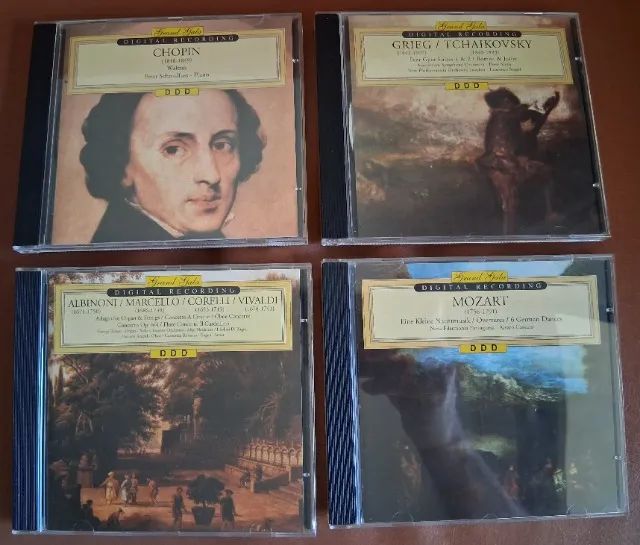 Kit 14 CDs - Música Clássica "Os Maiores Mestres"