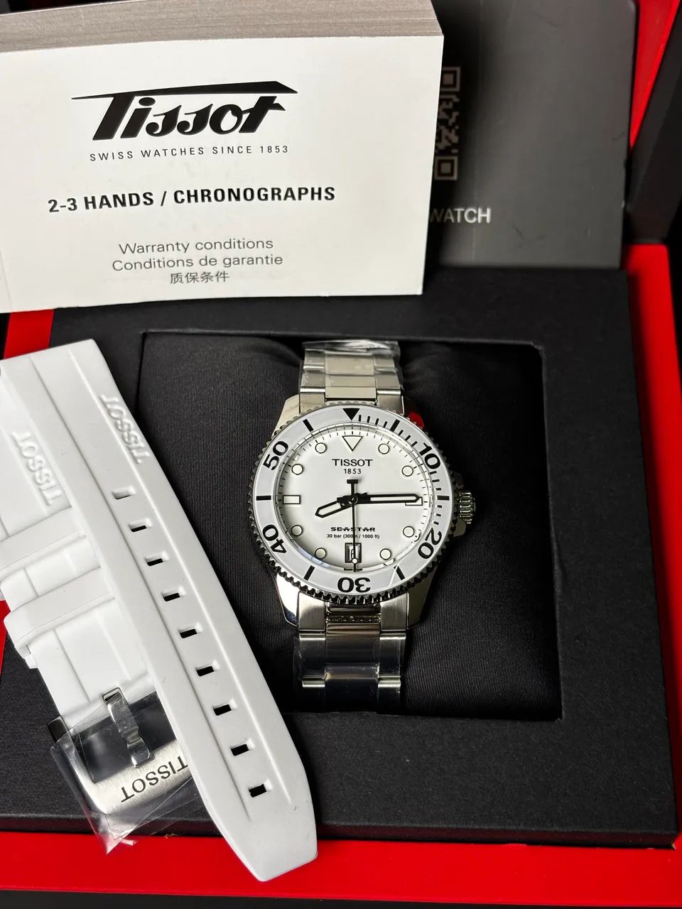 Relógio Tissot Seastar 1000 36mm Quartzo  - Foto 5