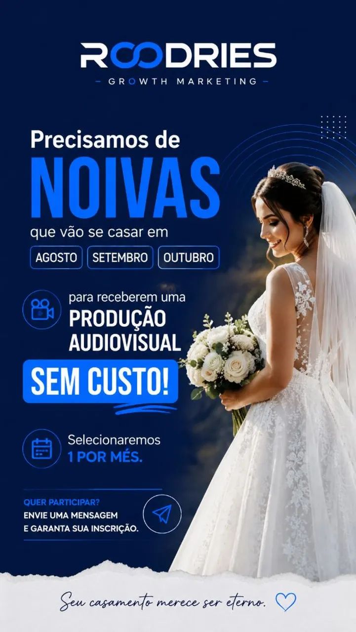 Audiovisual para casamentos - Grátis 