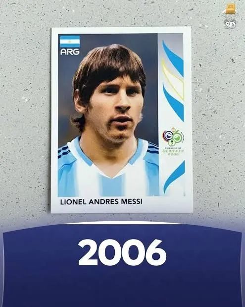 Figurinha Messi copa 2006  - Foto 2