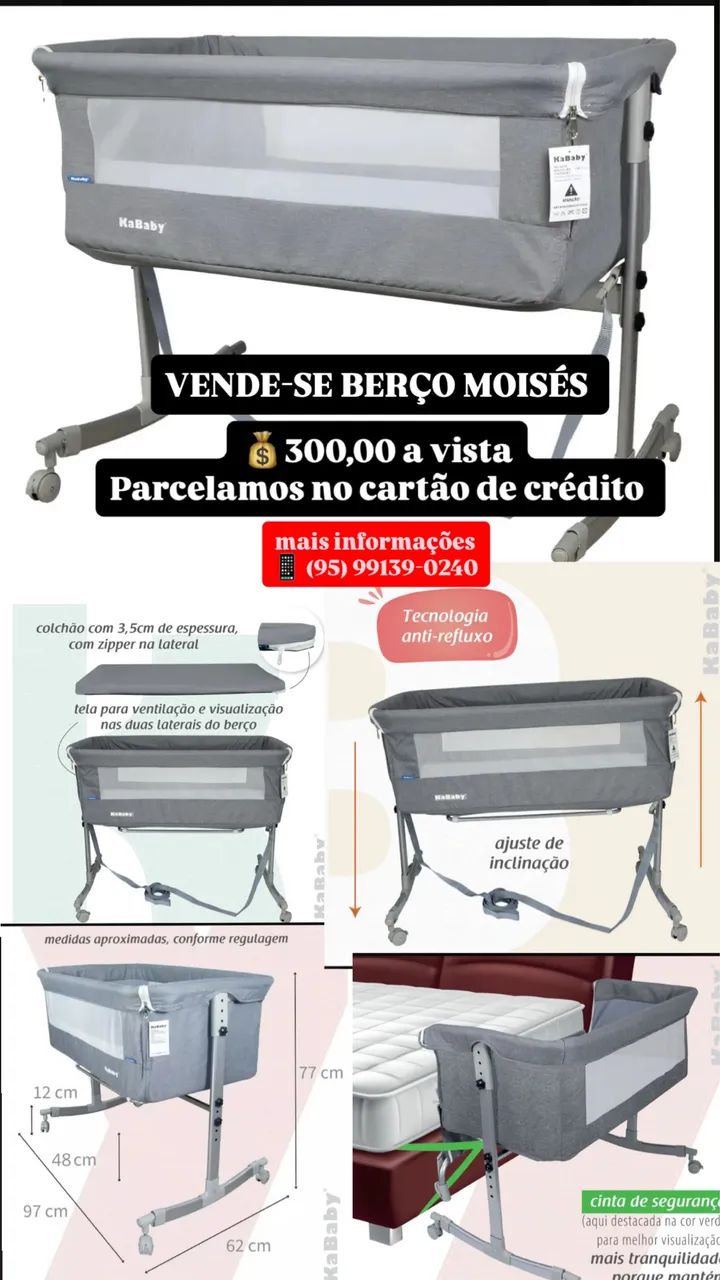Berço Moisés 