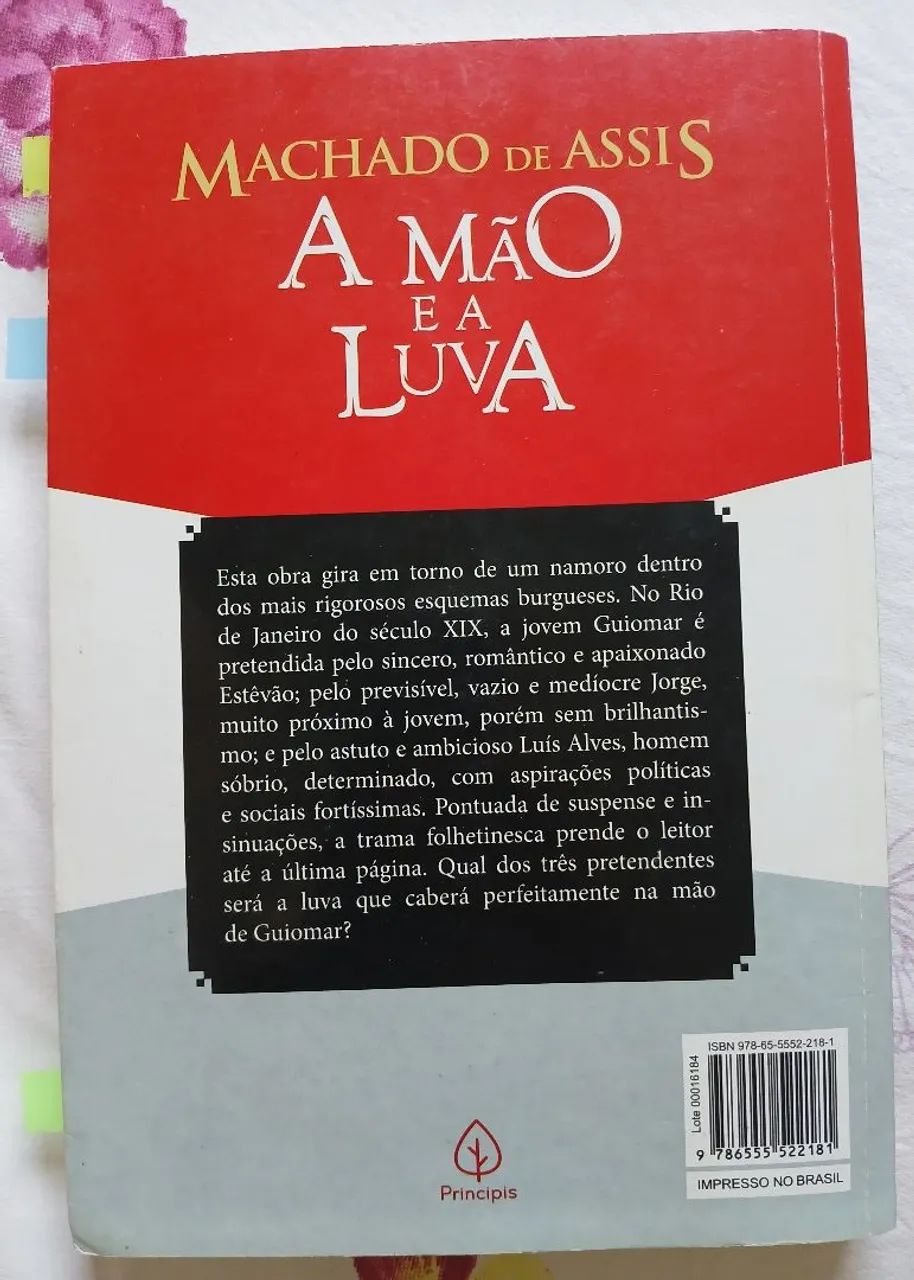 LIVRO: A MÃO E A LUVA- MACHADO DE ASSIS  - Foto 2