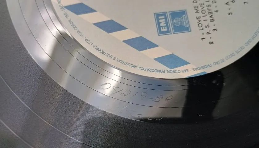 Disco Vinil The Beatles Please Please me 1963 em ótimo estado - Foto 4